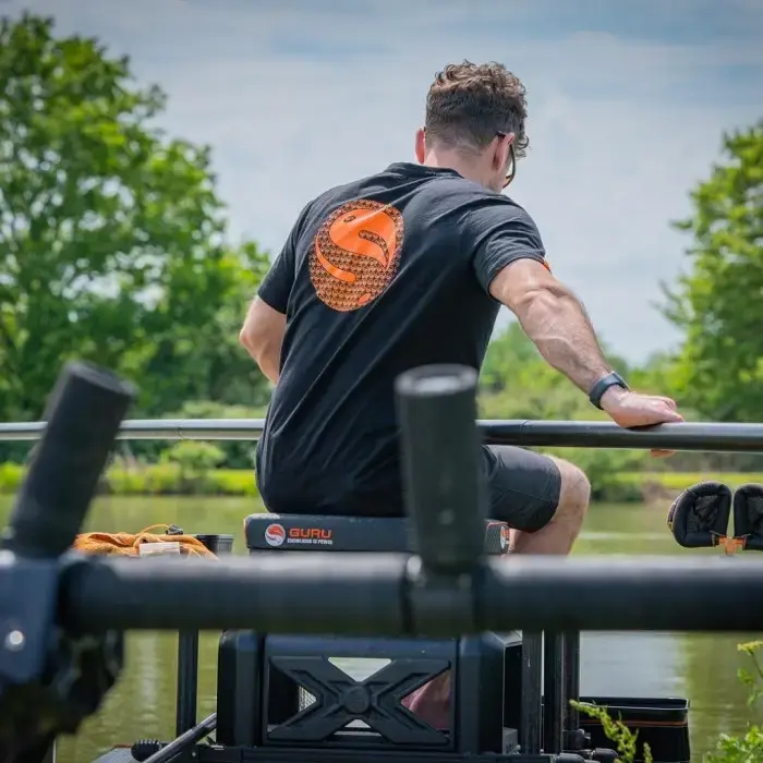 Прев'ю: Футболка GURU Gradient Logo Tee Black T-shirt M