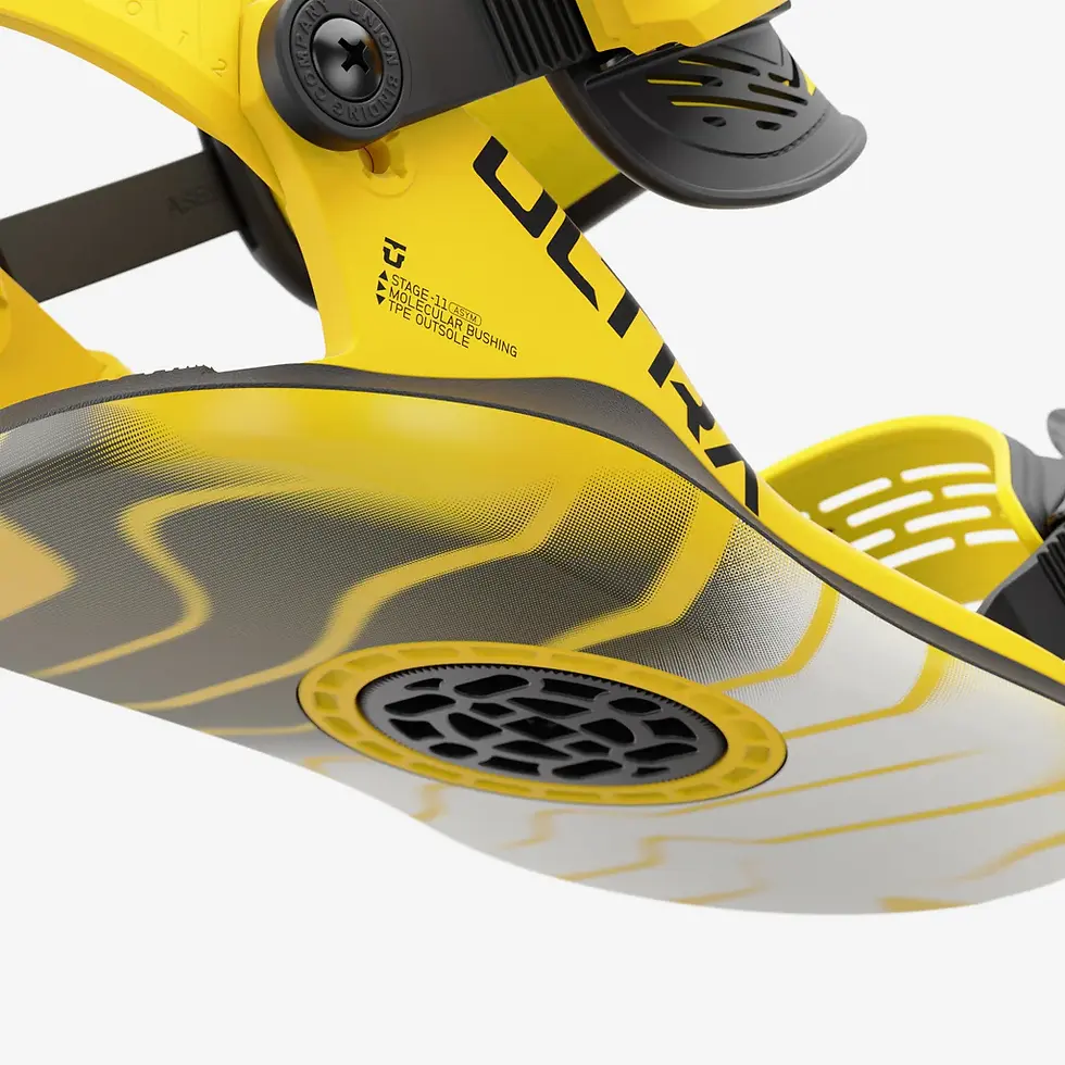 Прев'ю: Кріплення для сноуборда Union 2025 Ultra [Men'S] Yellow M