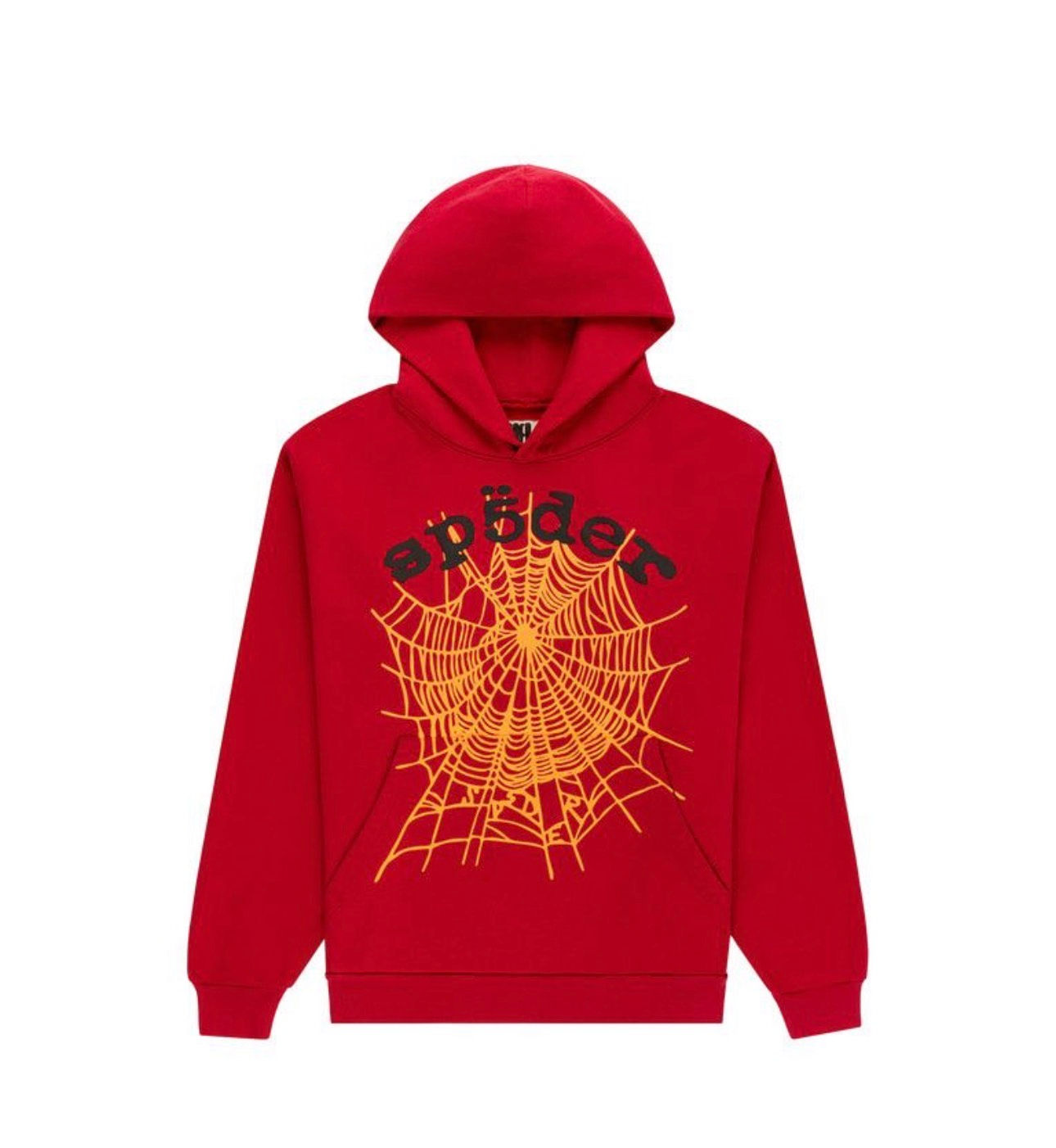 Sp5der Og Web V2 Hoodie Red
