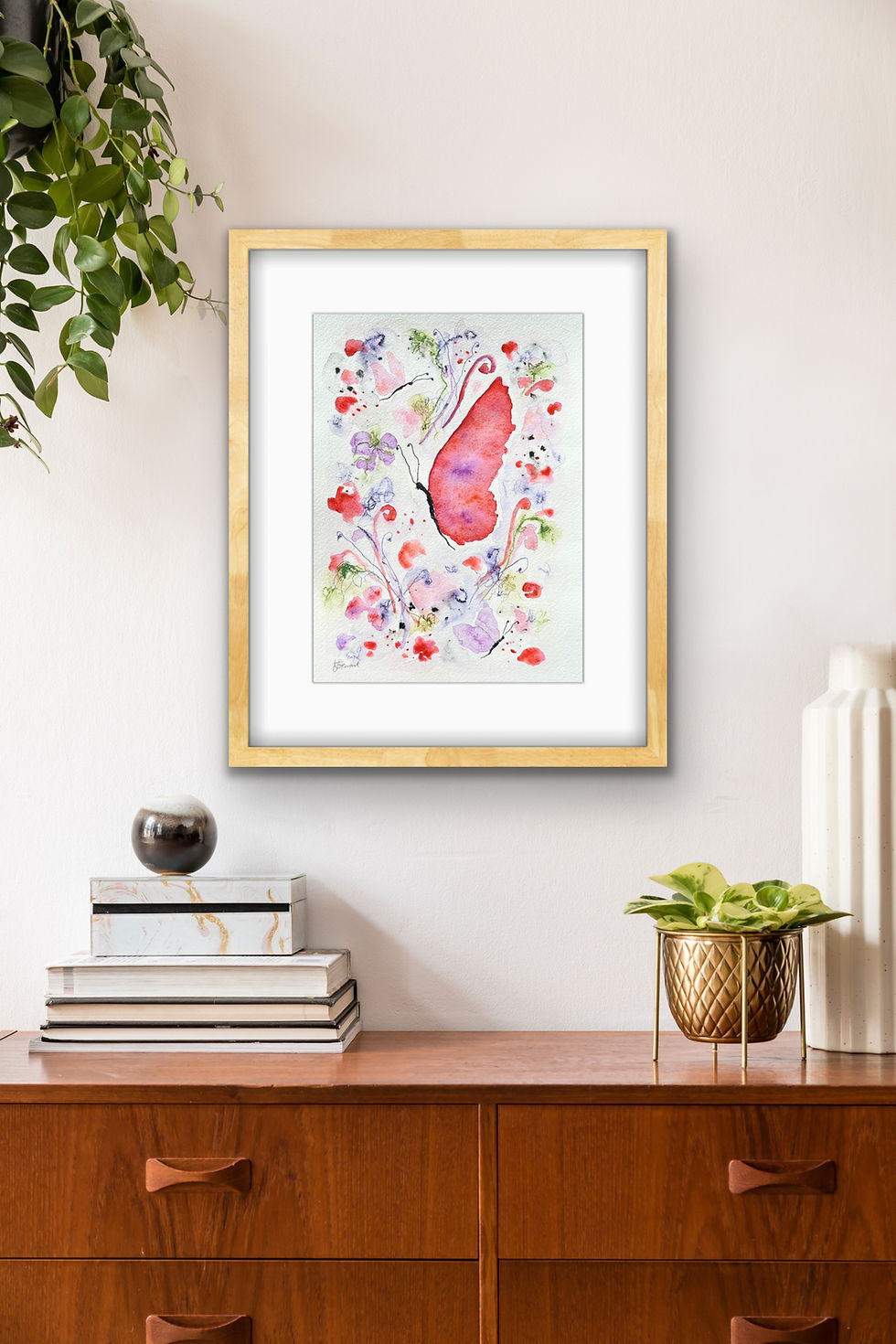 Thumbnail: “Summer Butterflies” - Original Artwork by Lara-Jane Stewart