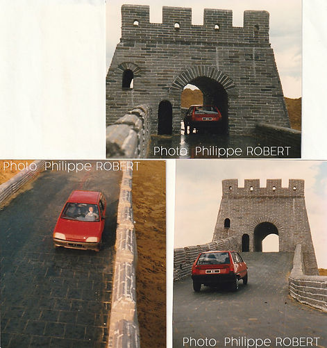 muraille de chine maquette pub AX