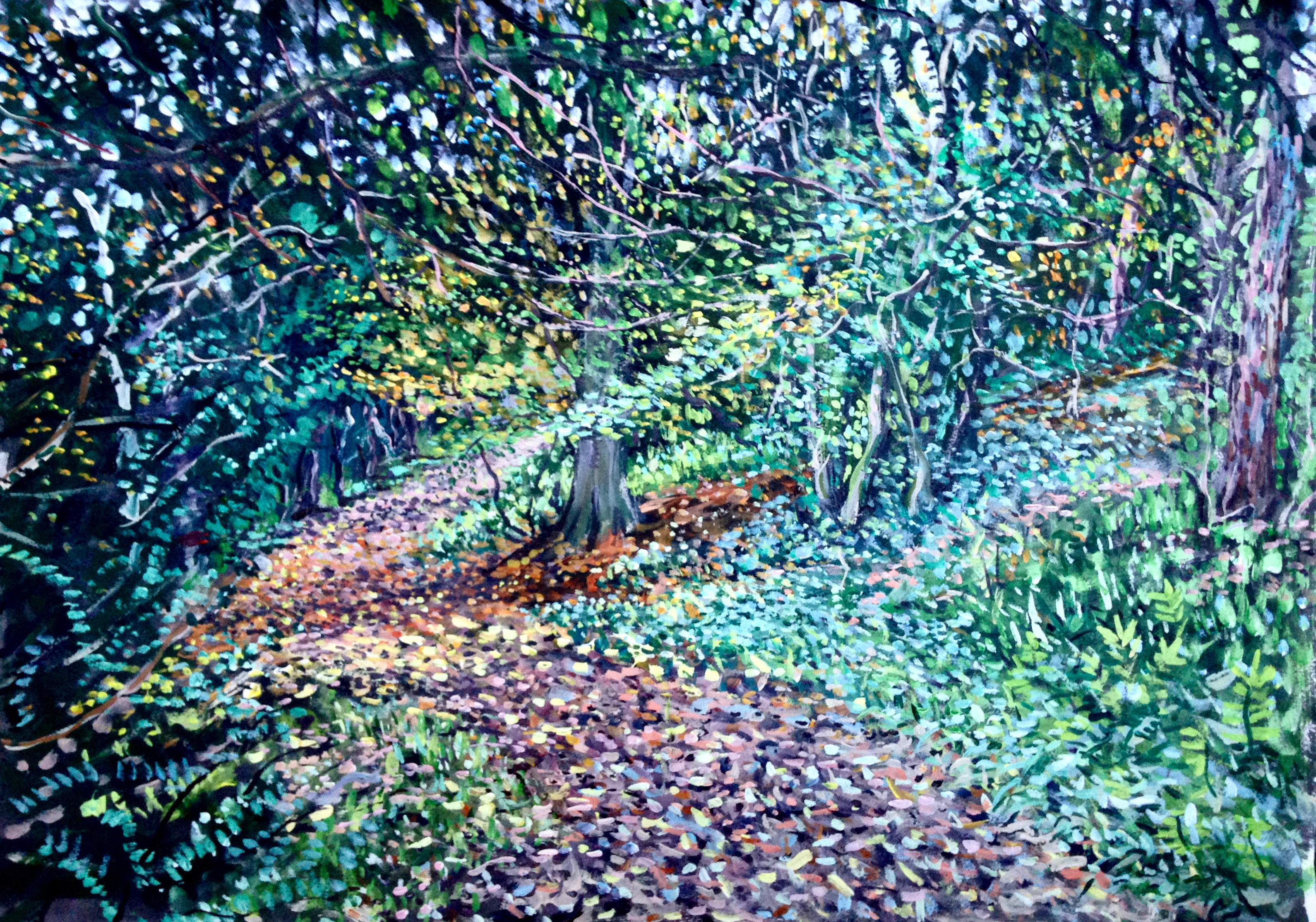Stanmer Woods, in Autumn