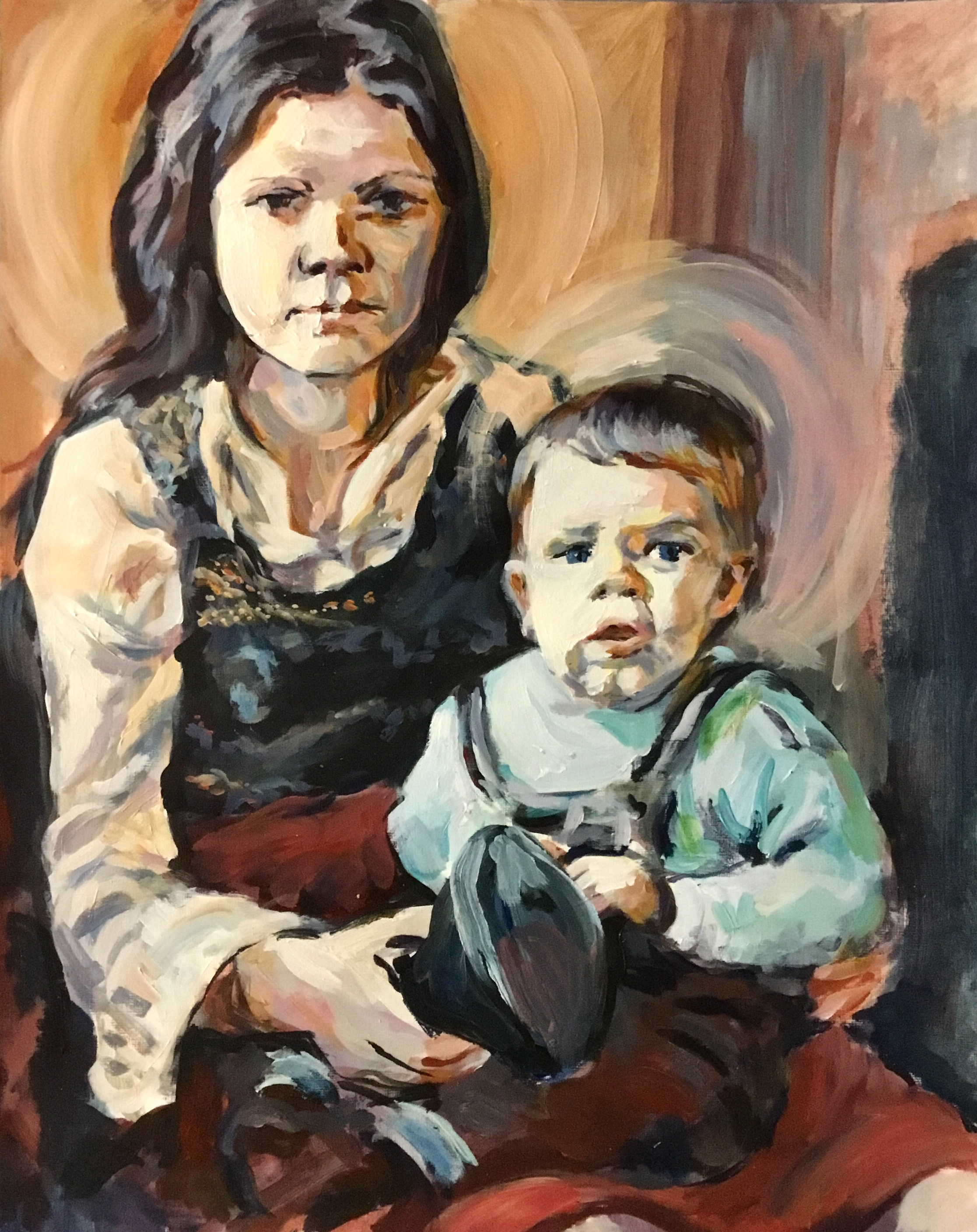 Mother and child no.1