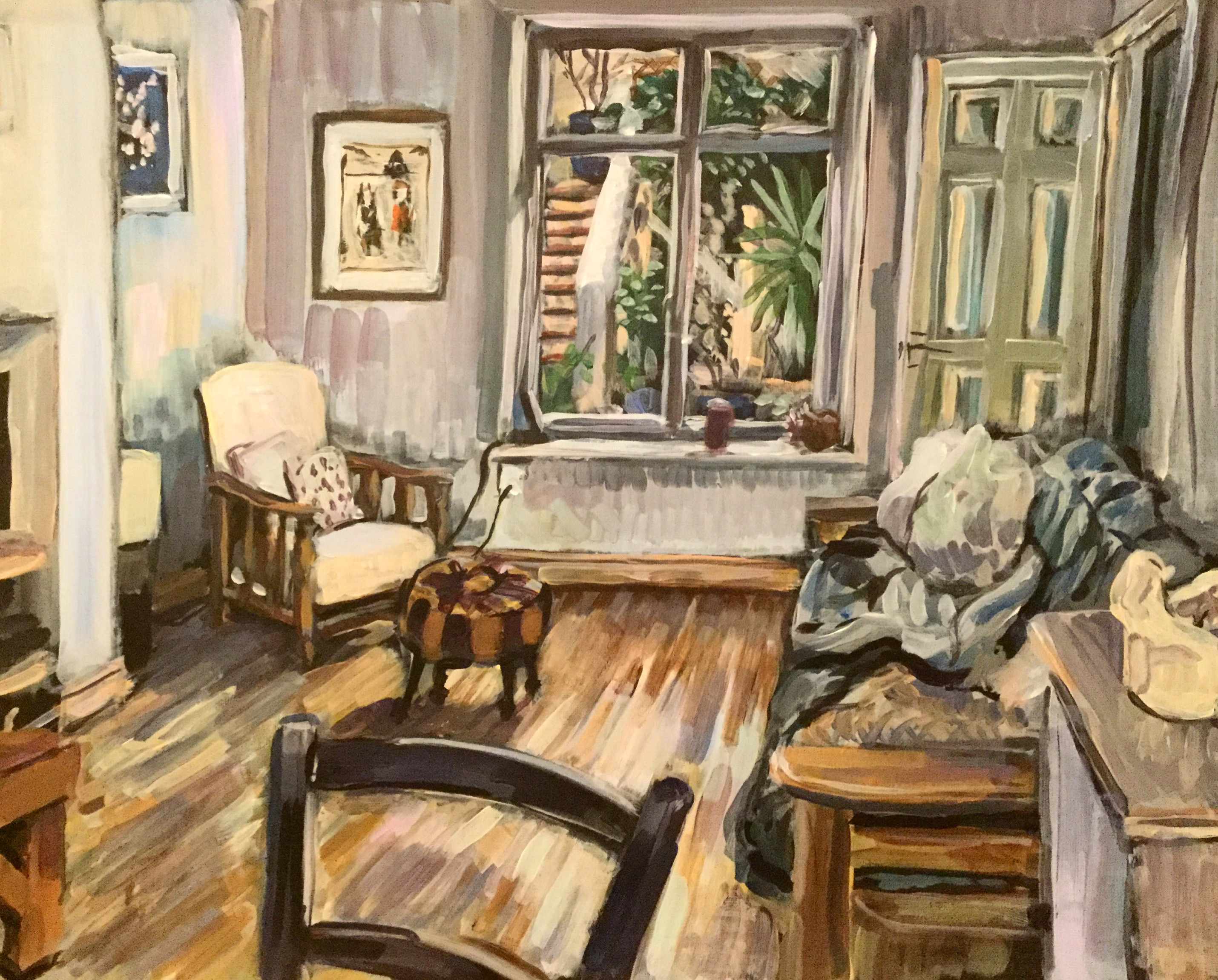 At home