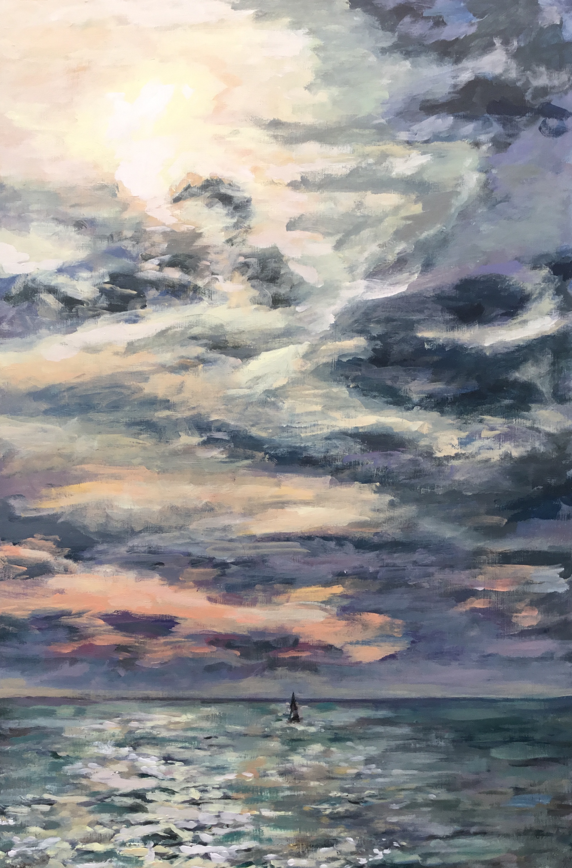 Out to sea