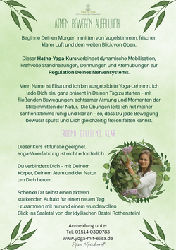 Bastei Yoga in der Natur