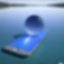 DALL·E 2024-01-02 03.53.42 - 3d digital of an expensive blue and silver iphone on top of a