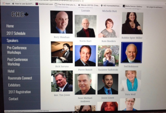 Some speakers at the CHC Site
