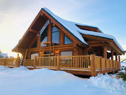 log railing restoration