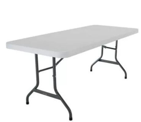 white banquet tables