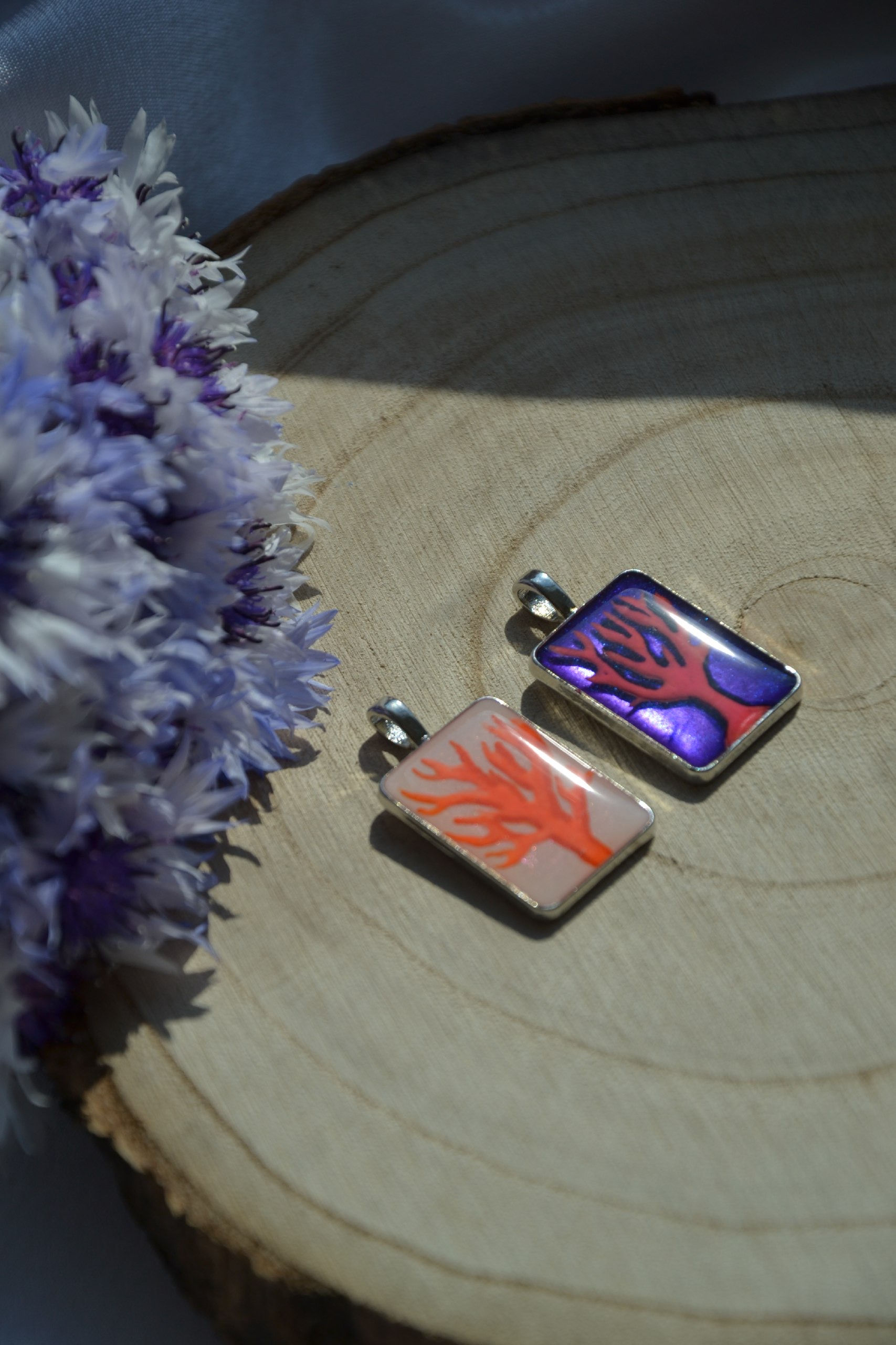 Series of pendants "Tree"
