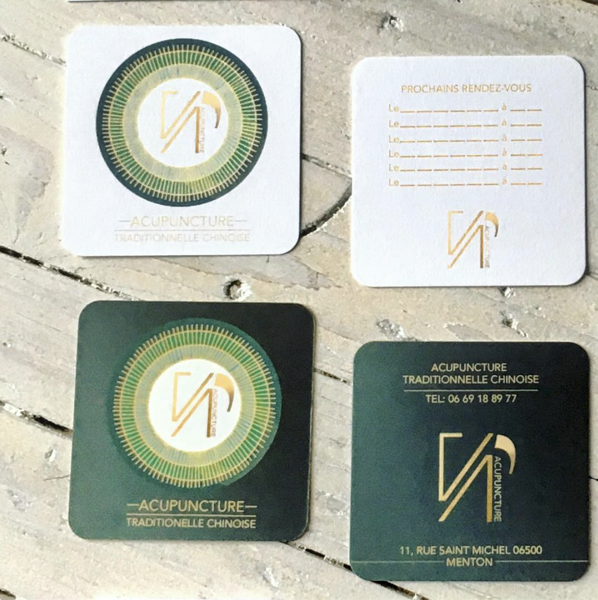 Carte de visite - V.A acupuncture