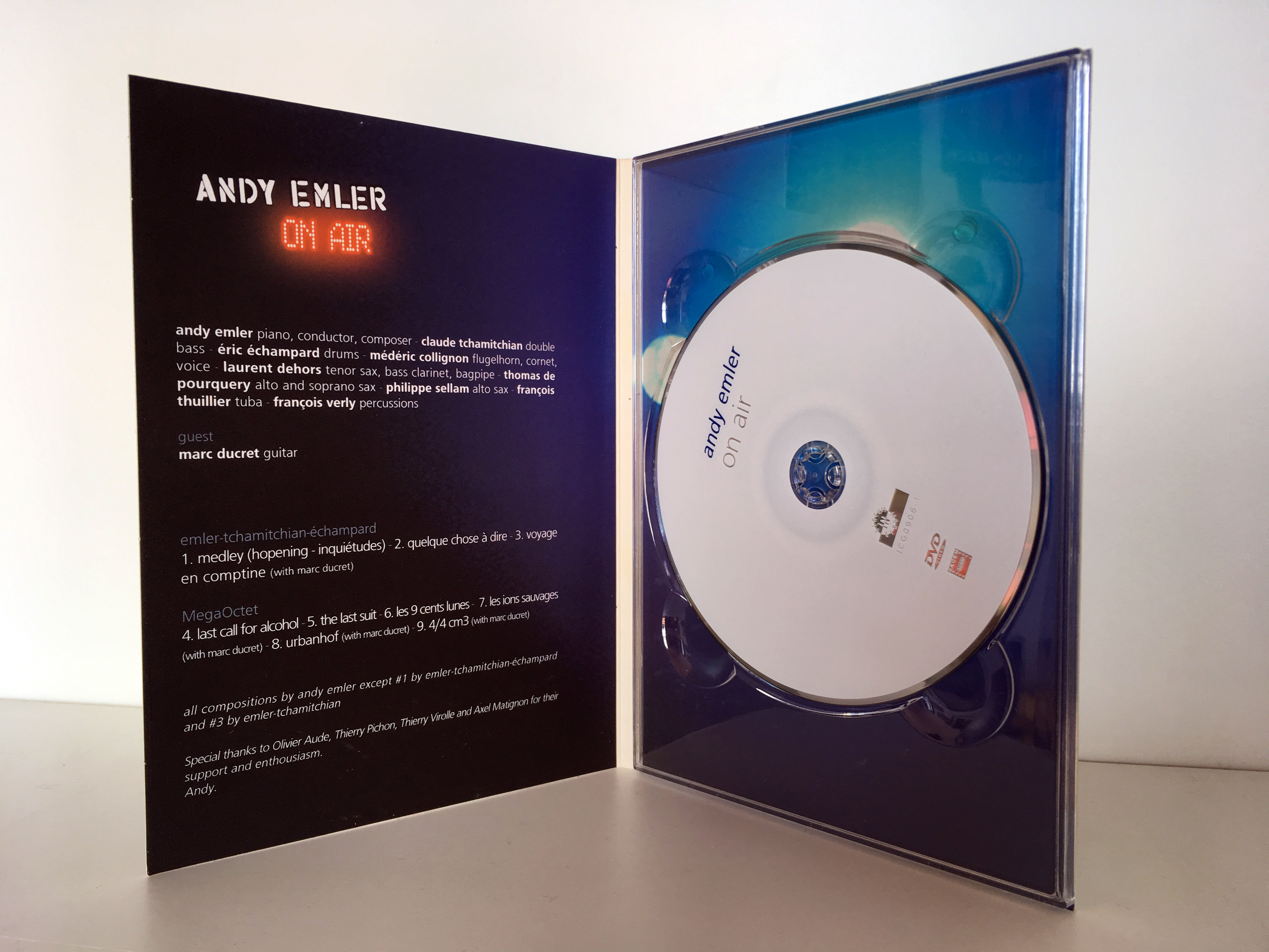 DVD ANDY EMLER - 2007