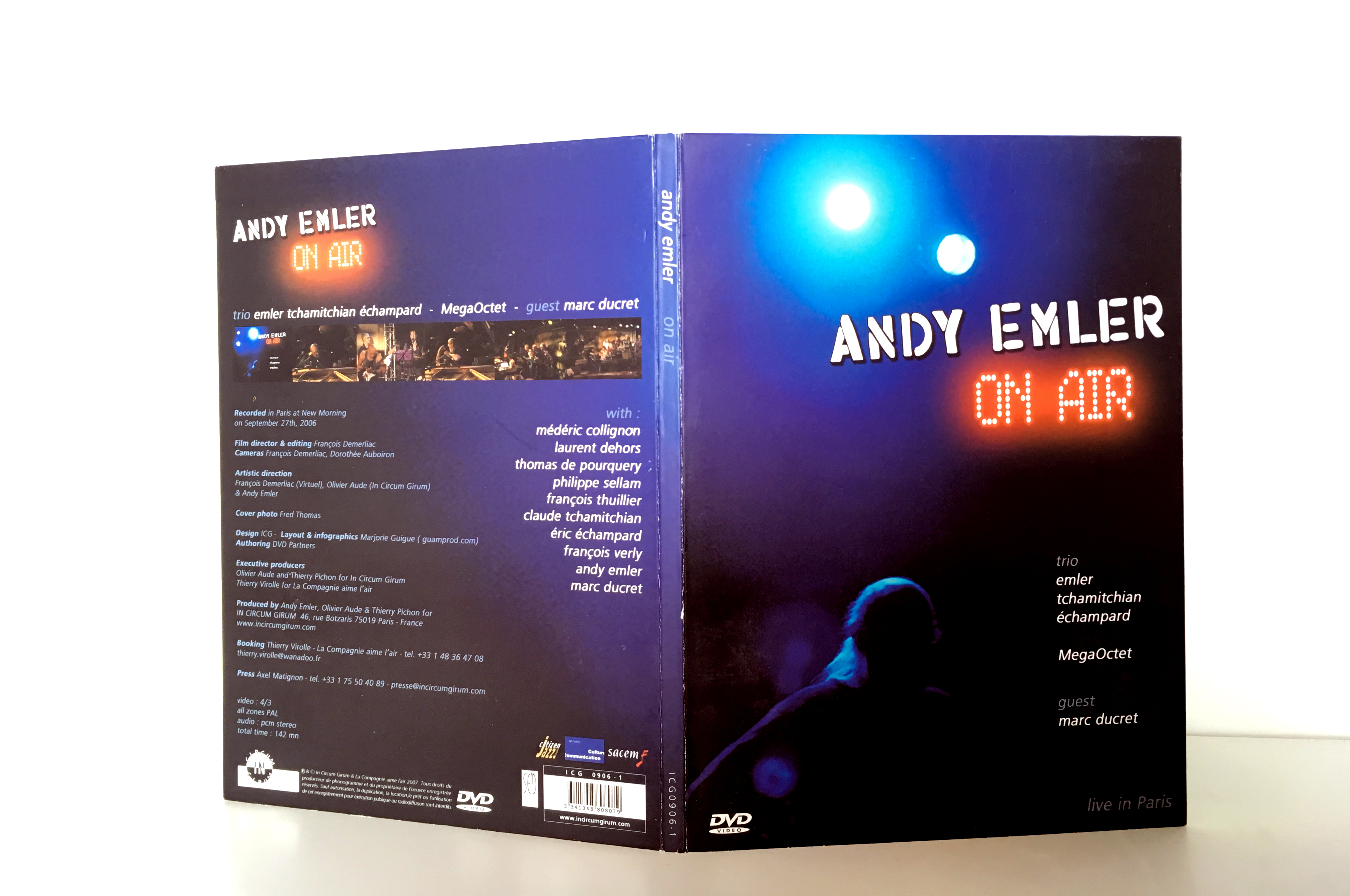 DVD ANDY EMLER - 2007