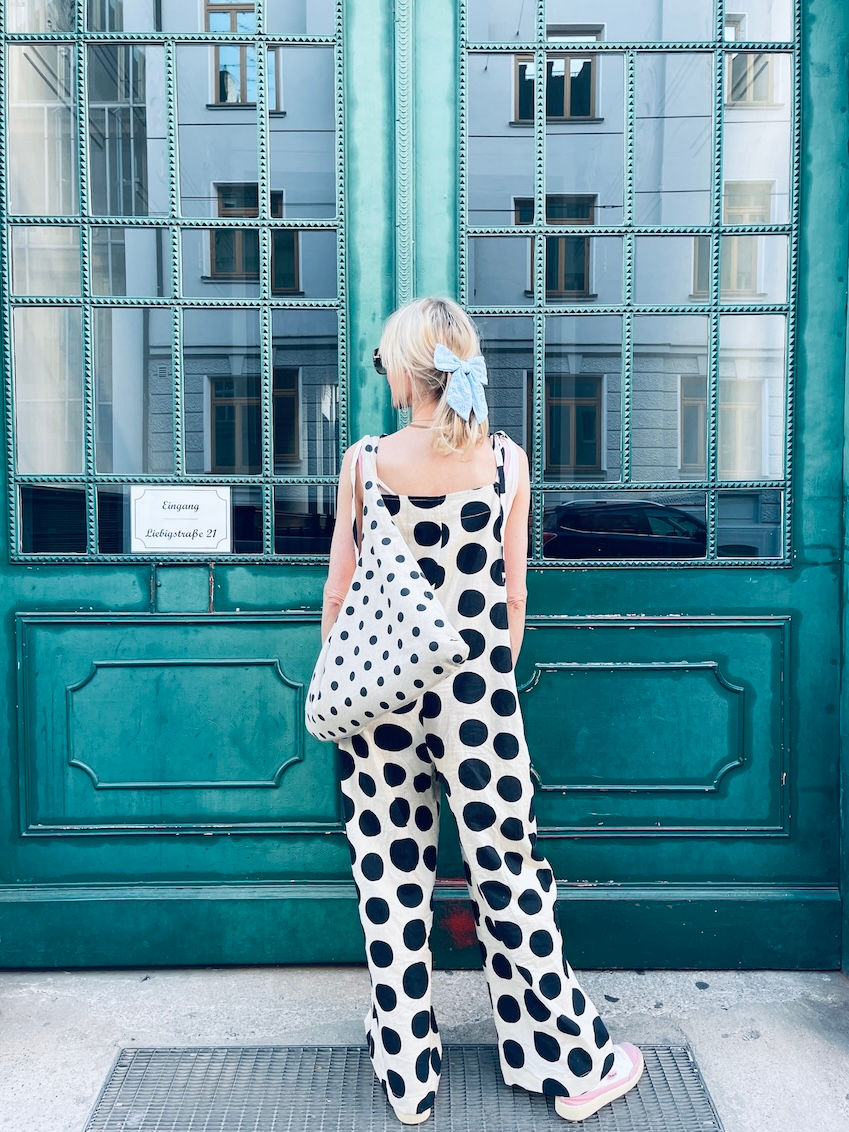 Miniaturbild: VORVERKAUF Jumpsuit Monte Carlo "DALMARTINI" schwarz creme