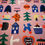Miniaturbild: Meterware Canvas Webware  "EVERYTHING I WISH FOR CHRISTMAS“ terracotta bunt