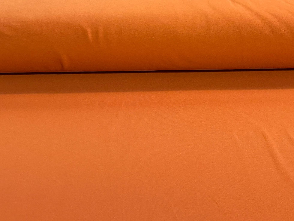 Miniaturbild: Meterware leichter Kuschelsweat RUSTY braun  uni