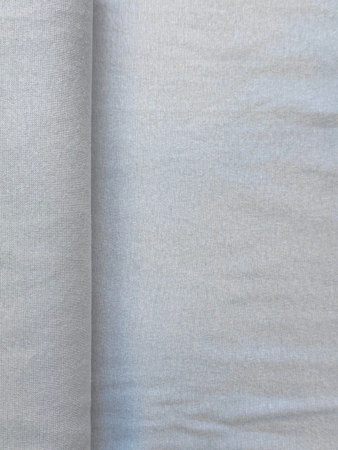Bündchenstoff fein GREY BLUE 8 Strickschlauch