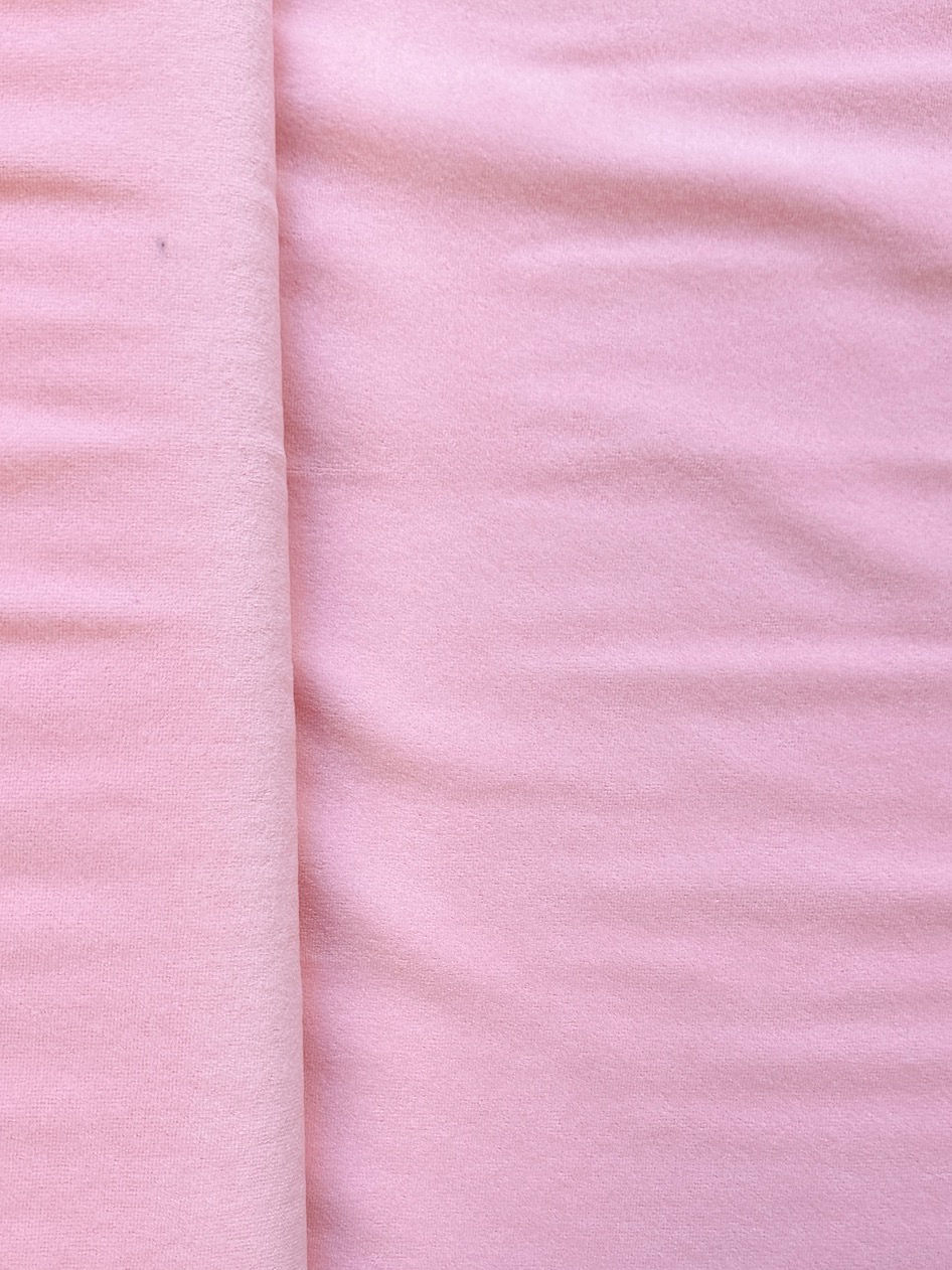 Miniaturbild: Meterware Stretch Nickistoff rosa