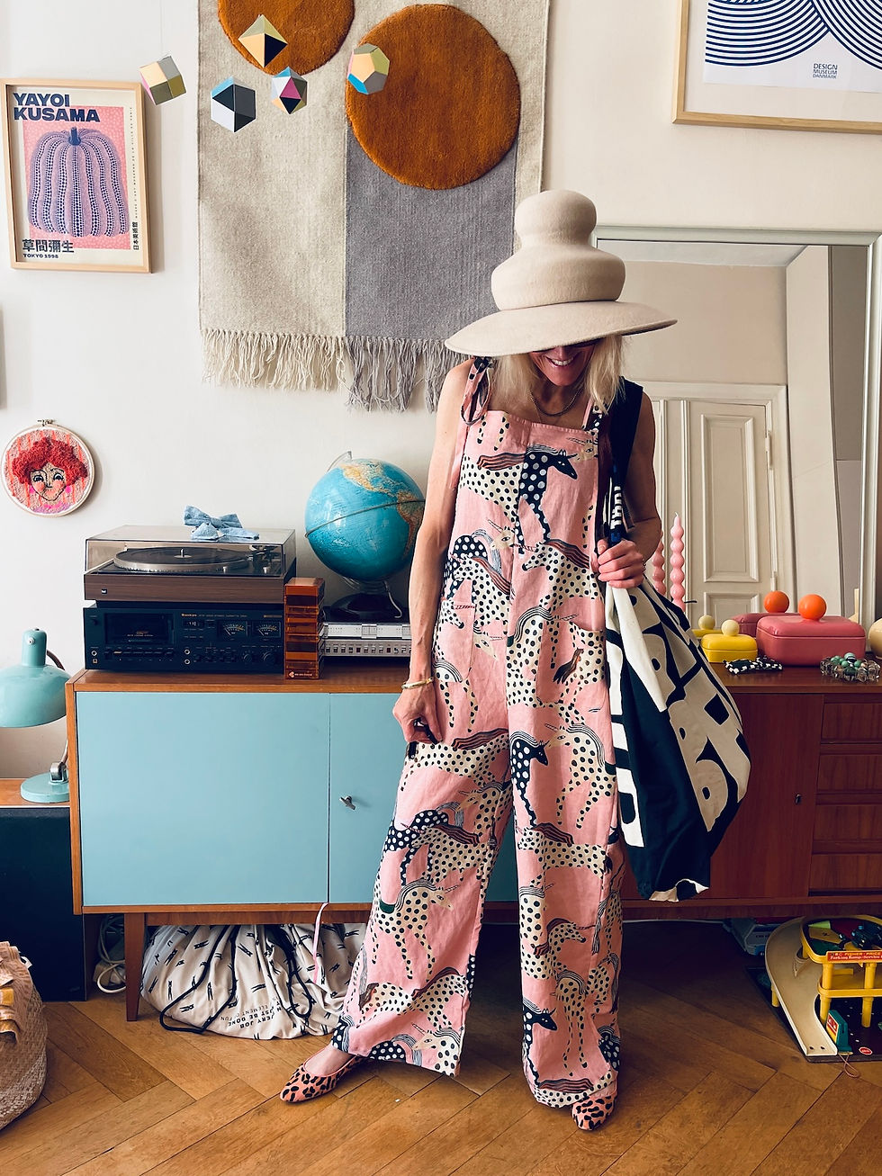 Miniaturbild: Vorverkauf! Jumpsuit MONTE CARLO  "MORE UNICORNS" rosa