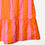 Miniaturbild: Pre Loved Stufenrock Gr 36 disco stripes orange rosa