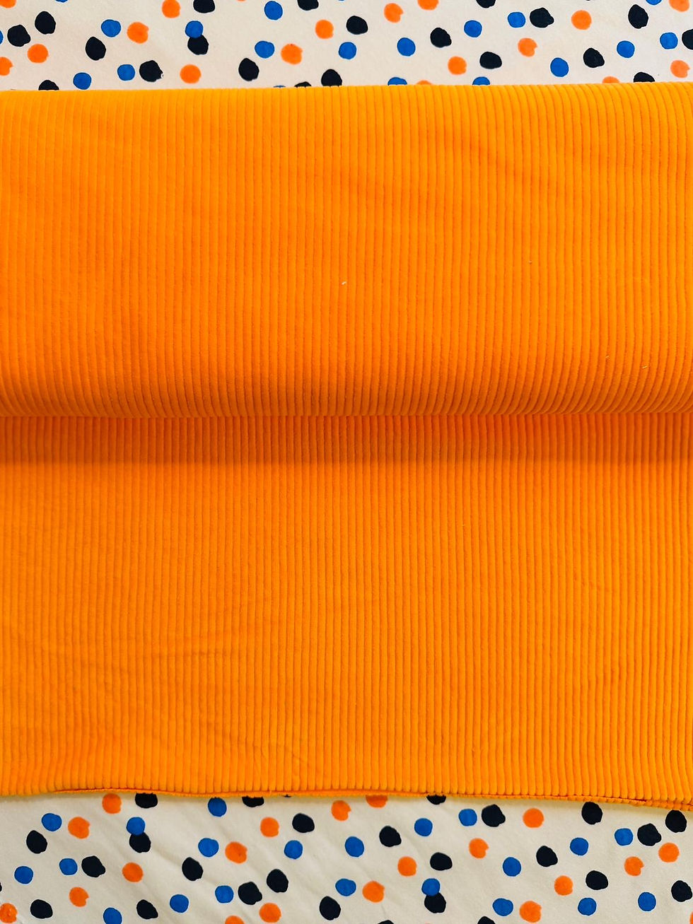 Miniaturbild: Meterware Cordnicky Breitcord " TANGERINE " orange