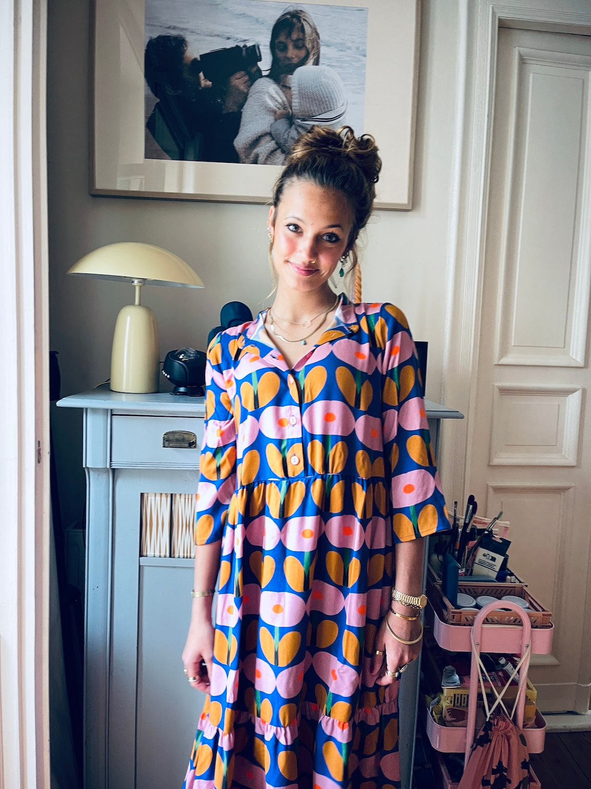 Lieblingskleid "EDIE" blau