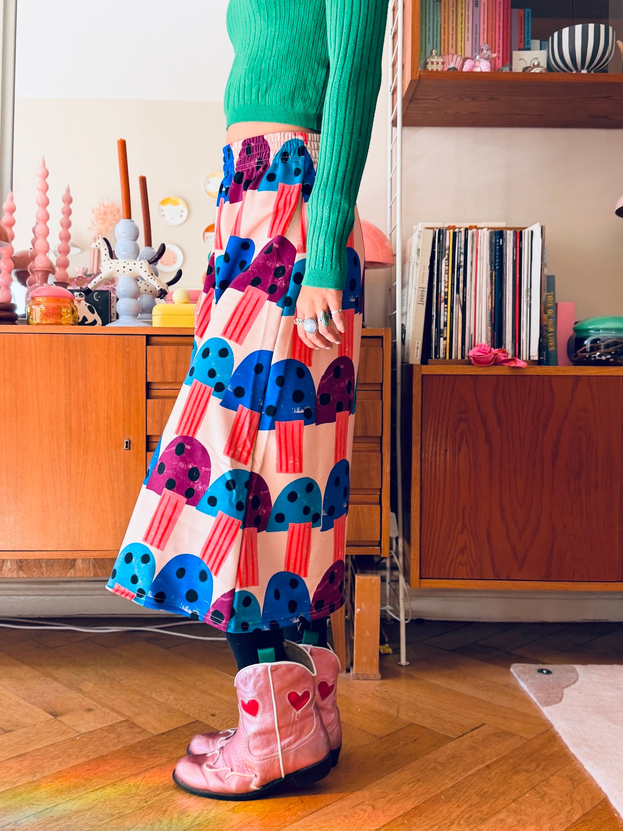 Sweatrock Lola "BIG MAGIC MUSHROOM" creme bunt