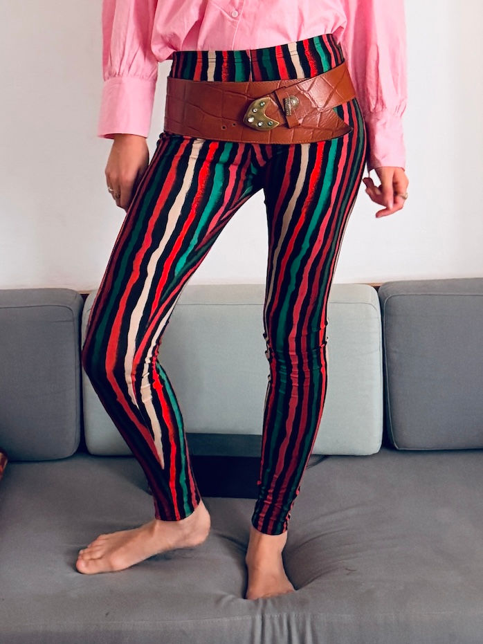 Miniaturbild: Leggings "JAPAN" bunt schwarz