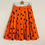 Miniaturbild: Pre Loved Gr. 36 Rock TROPFEN orange schwarz mit Fleck