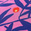 Miniaturbild: Webware Viskose "SUMMER LEAVES" pink blau