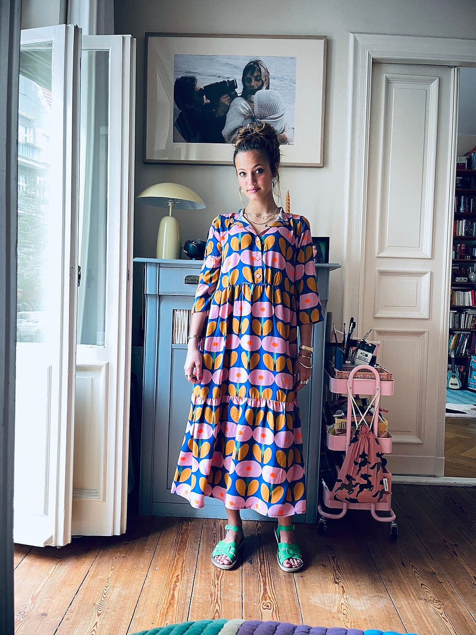 Miniaturbild: Lieblingskleid "EDIE" blau