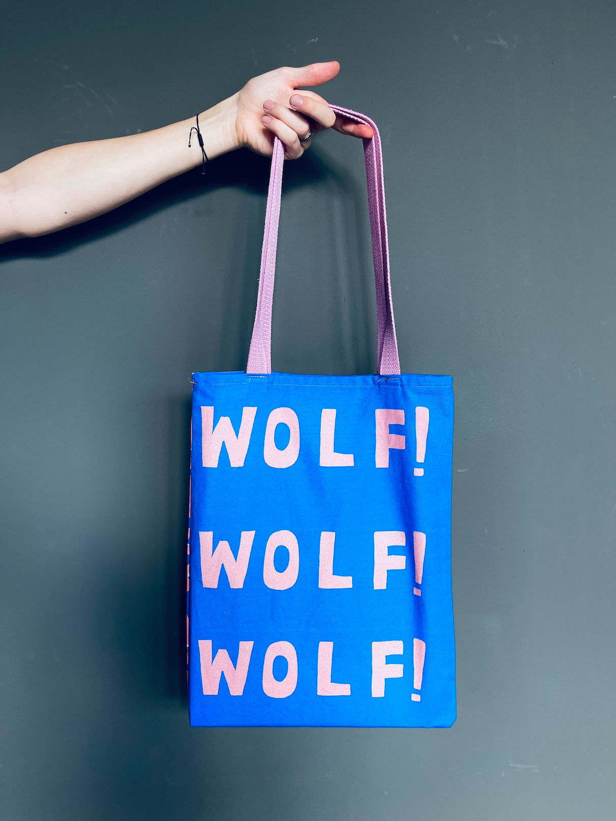 Rosa Wolf X Bonnie & Buttermilk Shopper, Tote Bag "ISSUE 7"