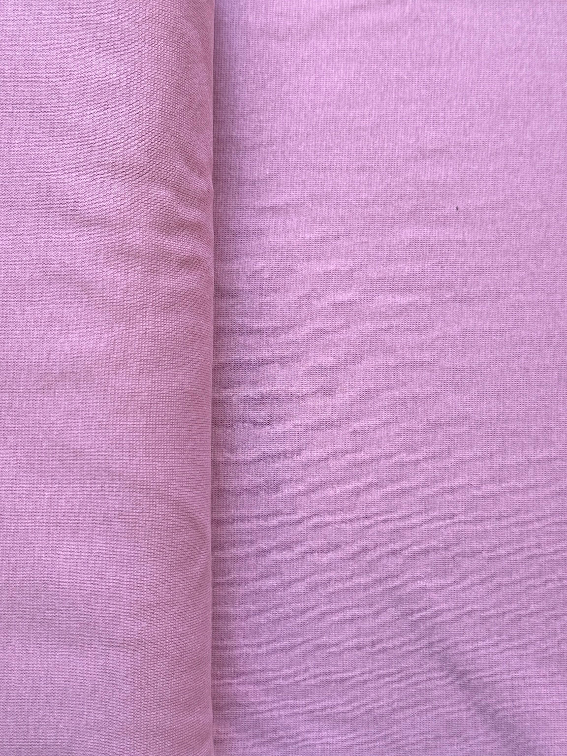 Bündchenstoff fein LAVENDER DARK 14 Strickschlauch