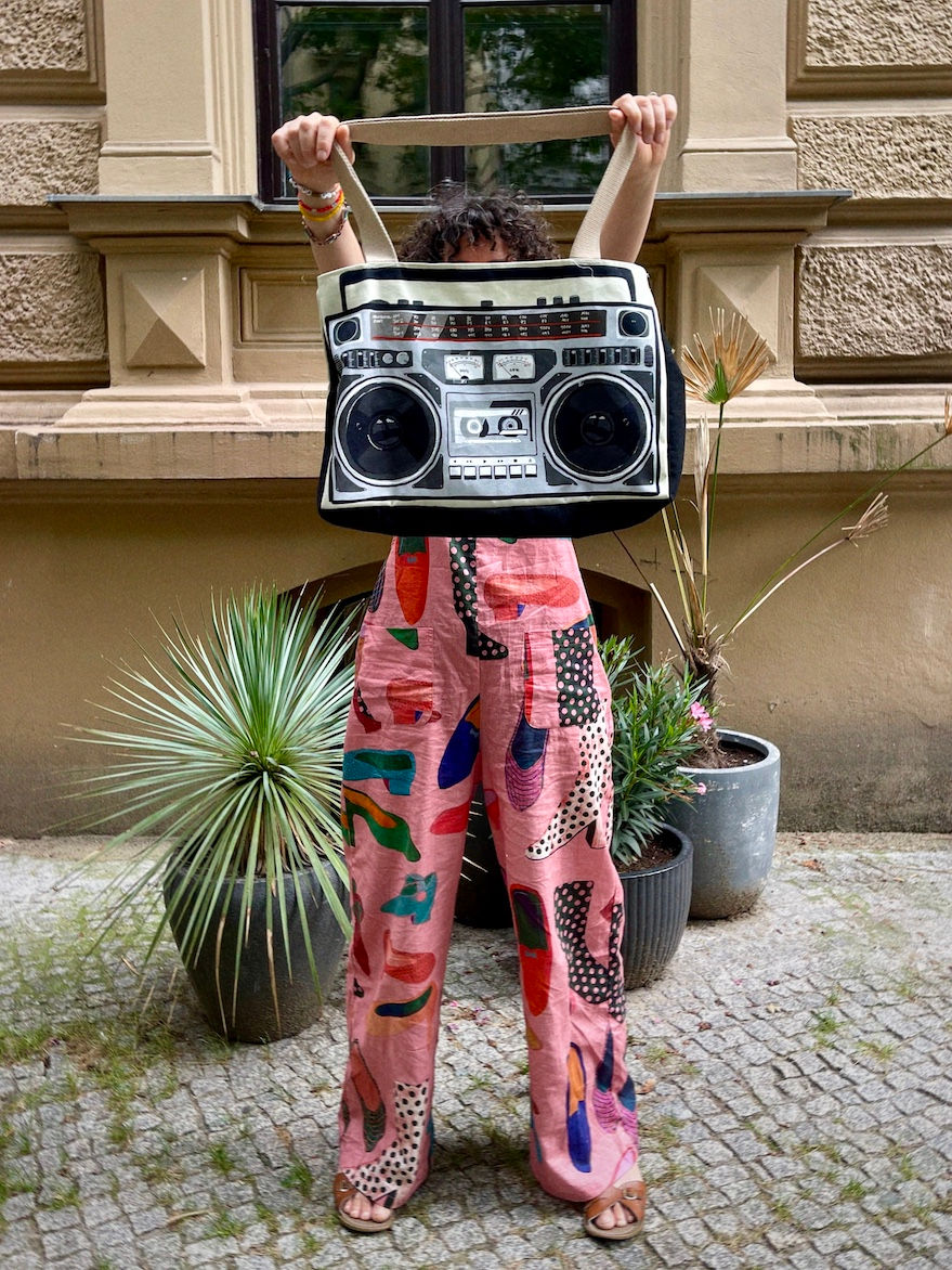Miniaturbild: Tote Bag "LISTEN TO THE MUSIC"  Beutel