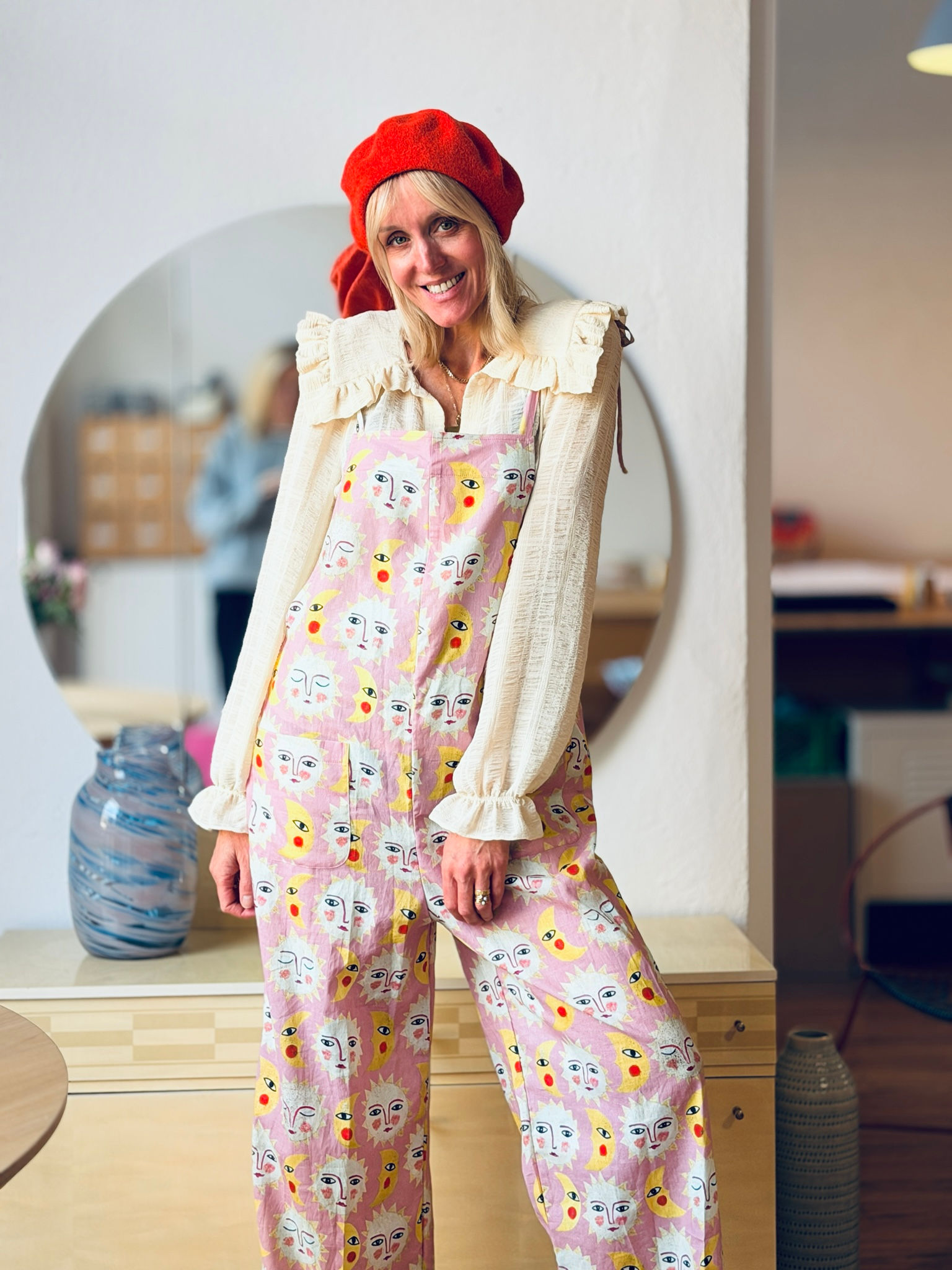 Jumpsuit Monte Carlo "LADY SUNSHINE UND MISTER MOON" rosa