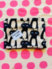 Stoffrest 0.65m x 0.85m Sweat CATS WITH BLUE EYES