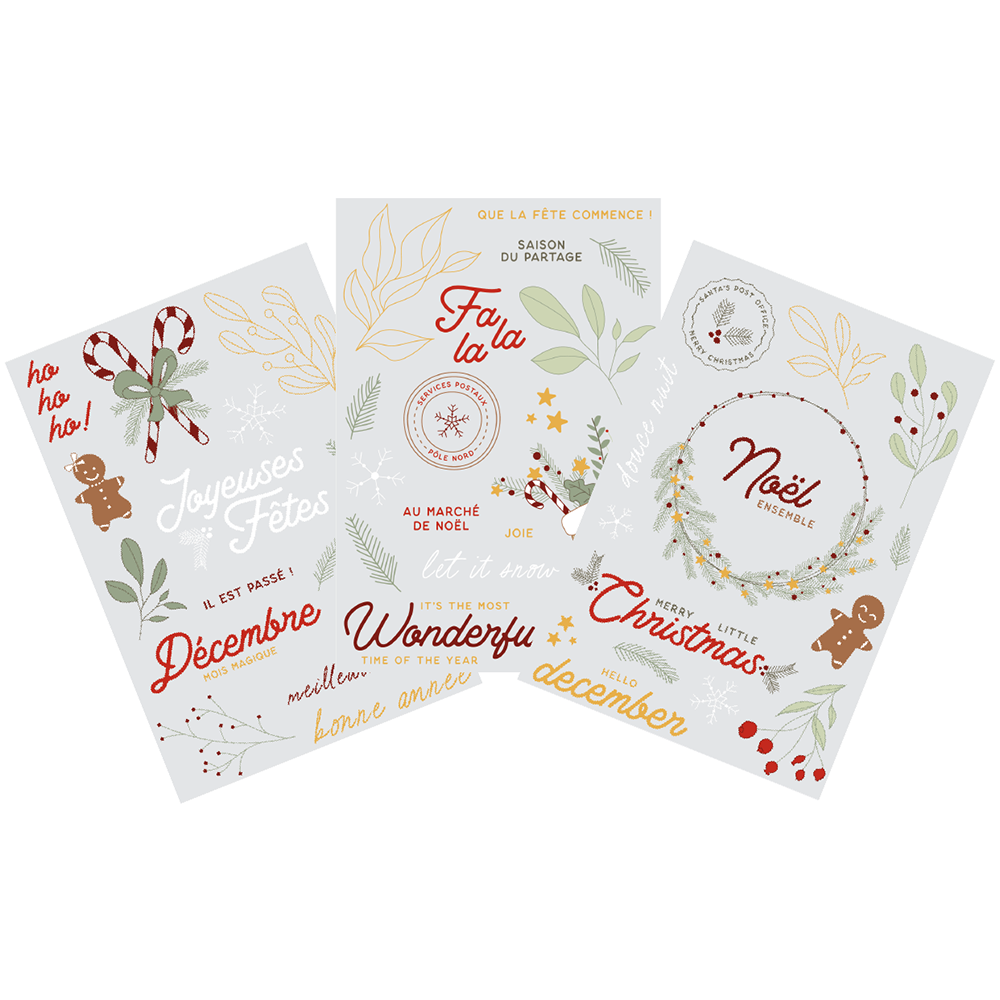 Transferts Merry little christmas