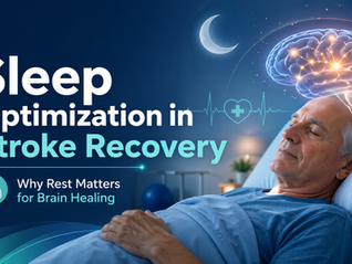 Sleep Optimization in Stroke Recovery: Rebuilding the Brain One Night at a Time