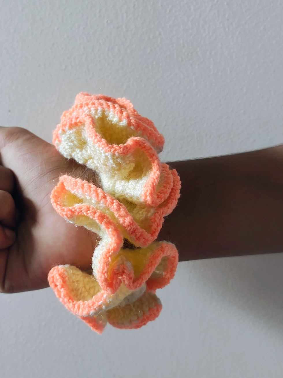 Thumbnail: Handmade Crochet Scrunchie big size