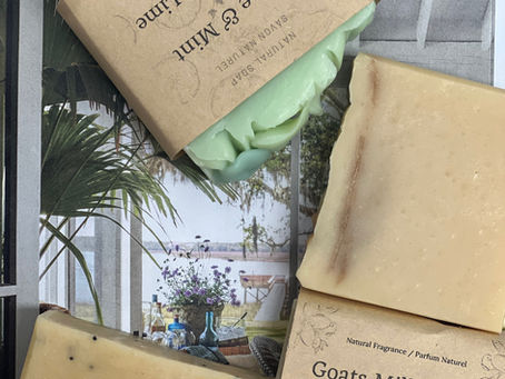 A bar of soap is a small ritual of comfort and beauty
