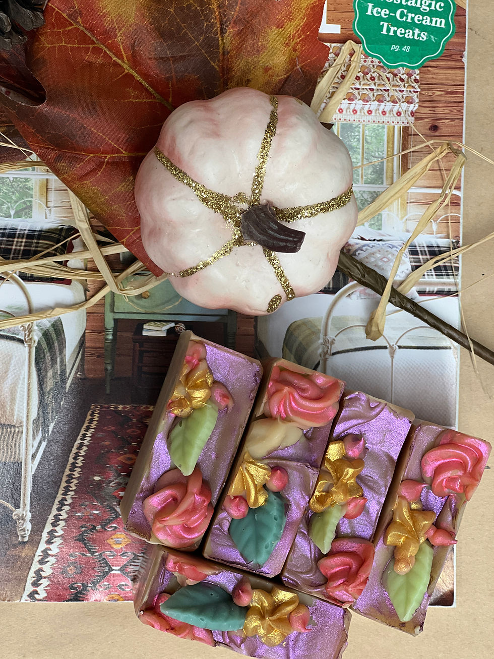 Miniature : 🍂 Artisan Soap Bars: Harvest Autumn Spice (Warm Spices)🍂