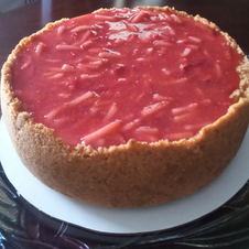 Strawberry Cheesecake with Graham Cracker Crust