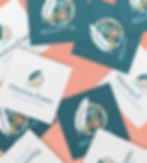 Metis artist business card collage