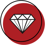 red Metis logo design icon