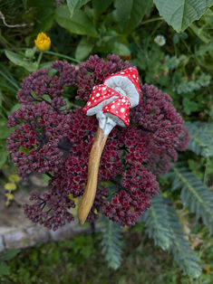 Pilze holzbildhauerei lotte dietrich