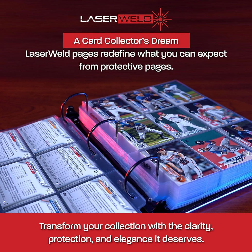 Thumbnail: BCW LaserWeld® 9-Pocket Page - Side Load (100 CT. Box)
