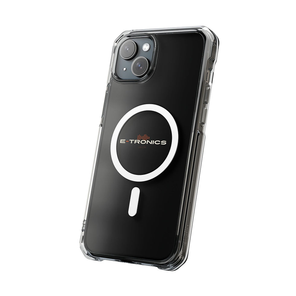 Thumbnail: Clear Magnetic Phone Case — MagSafe-Compatible Transparent Impact Cover