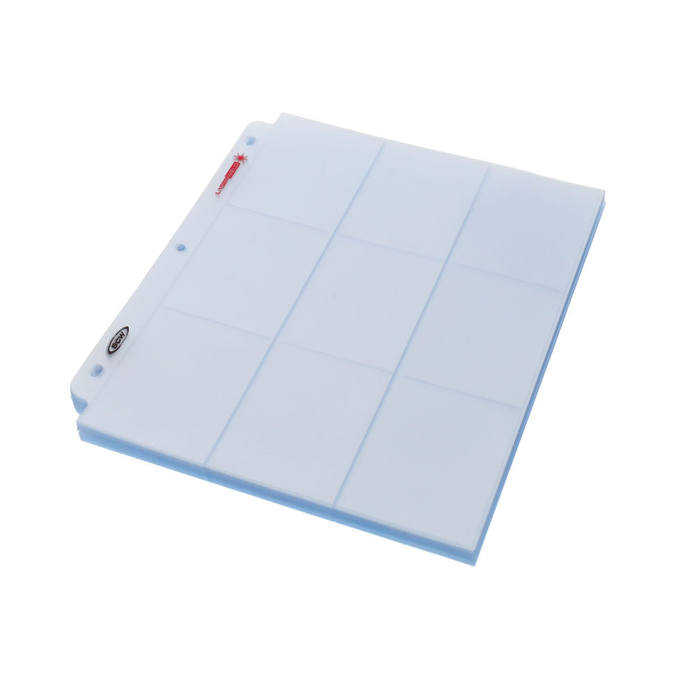 Thumbnail: BCW LaserWeld® 9-Pocket Page - Top Load (50 CT. Pack)
