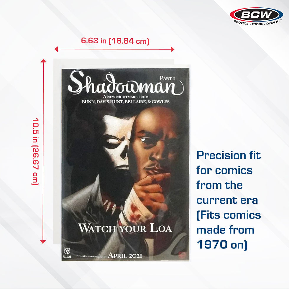 Thumbnail: BCW Modern Comic Backing Boards